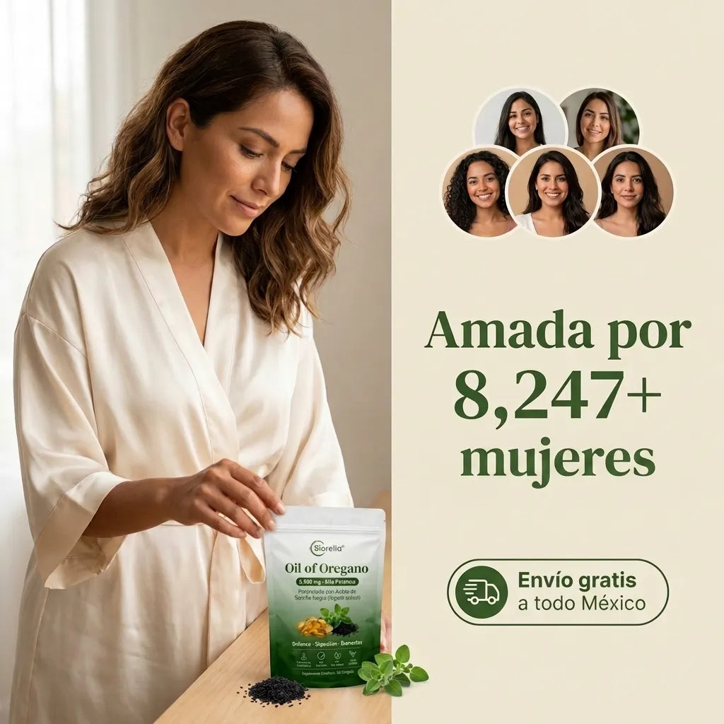 Aceite de Orégano — Elimina el olor de ''Ahi abajo''