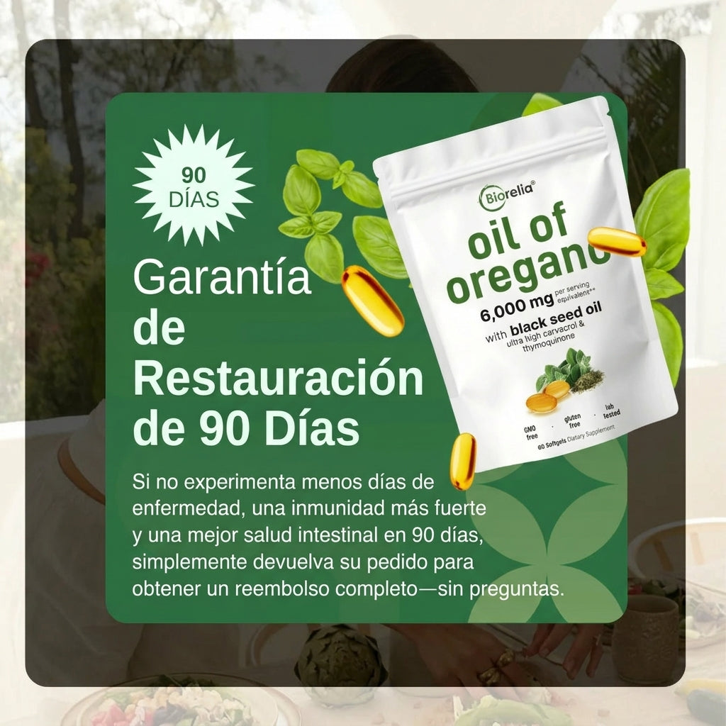 Aceite de Orégano —Limpia Parásitos y mejora tu sistema inmune