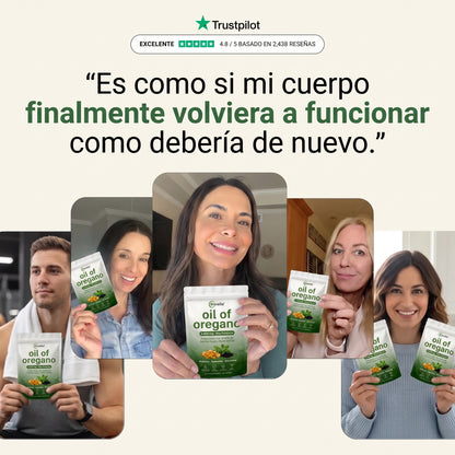 Aceite de Orégano —Limpia Parásitos y mejora tu sistema inmune