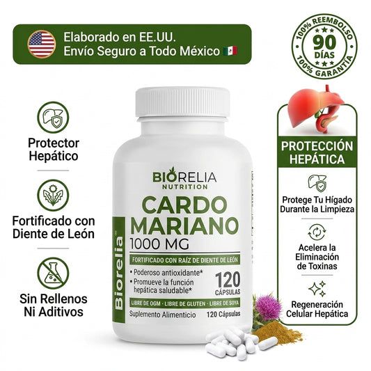 Cardo Mariano Biorelia | Protege tu higado y elimina las toxinas