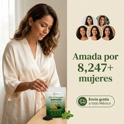 Aceite de Orégano — Elimina el olor de ''Ahi abajo''