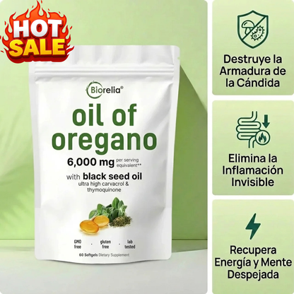 Aceite de Orégano – El Aliado Natural Más Poderoso para tu Bienestar Digestivo