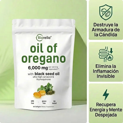 Aceite de Orégano – El Aliado Natural Más Poderoso para tu Bienestar Digestivo