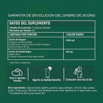 Aceite de Orégano – El Aliado Natural Más Poderoso para tu Bienestar Digestivo